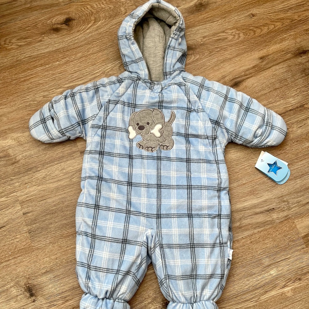 Baby boy snowsuit